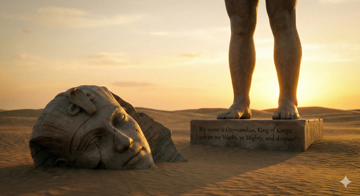 Sand and Silicone: From the Stones of Ozymandias to the Fragility of Cloud Systems